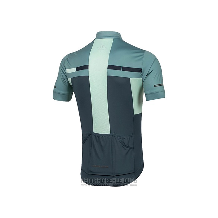 2021 Fahrradbekleidung Pearl Izumi Dunkel Grun Trikot Kurzarm und Tragerhose